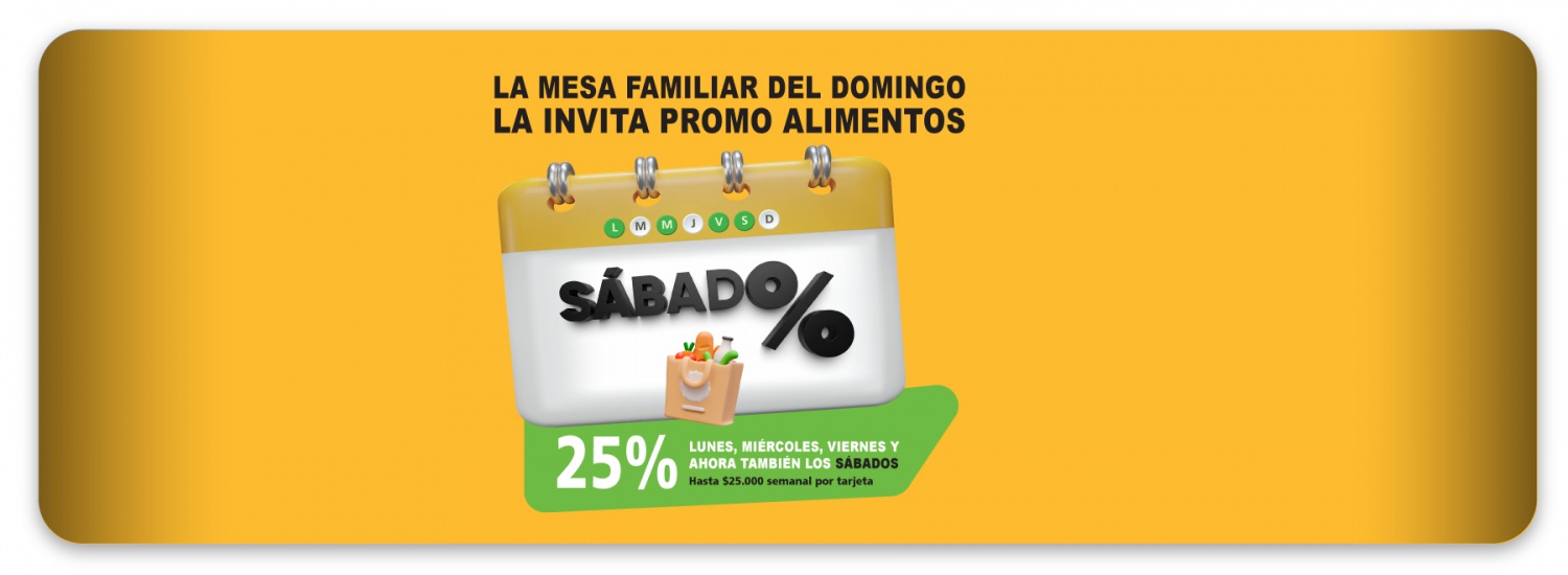 Ahora también ahorrás los sábados